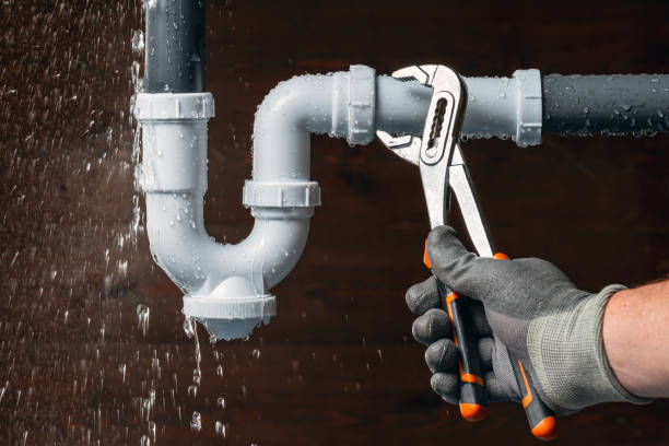 Professional Drain Cleaning technician working in Bedford, NY